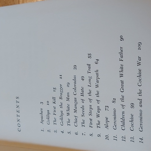 Vintage Book Geronimo Wolf of the Warpath - Picture 3 of 8